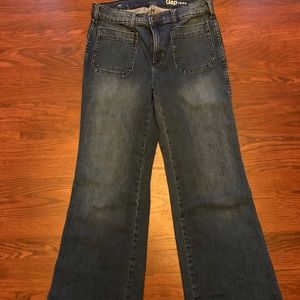 Gap patch pocket flares 29P